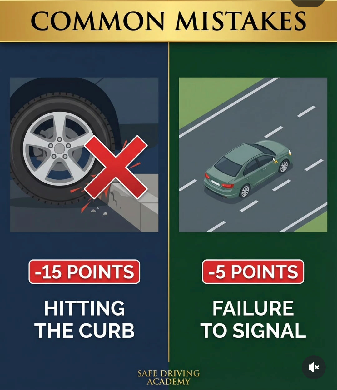 Errores comunes Road Test